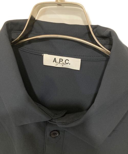 A.P.C. GOLF（アーペーセーゴルフ）A.P.C. GOLF (アーペーセーゴルフ) Enzo T-shirt　21252-1-29912 ネイビー サイズ:42の古着・服飾アイテム