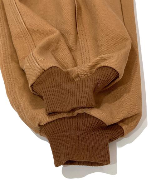 CarHartt（カーハート）CarHartt (カーハート) USA製　ACTIVE PARKA　アクティブパーカー　ダックジャケット　ZIP HOODIE ブラウン サイズ:Lの古着・服飾アイテム