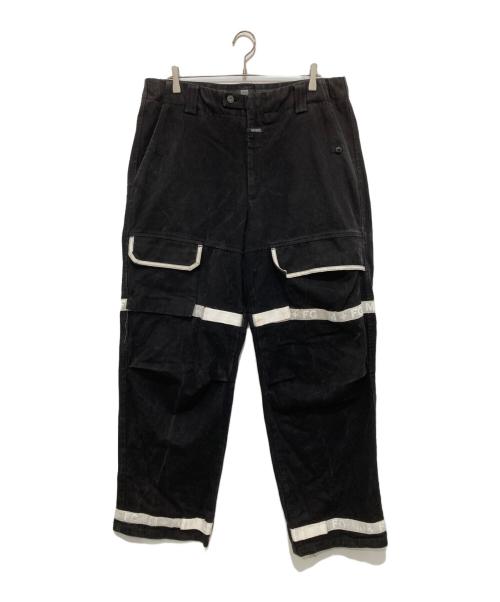 MARITHE+FRANCOIS GIRBAUD（マリテフランソワジルボー）MARITHE+FRANCOIS GIRBAUD (マリテフランソワジルボー) シャトルパンツ ブラック サイズ:36の古着・服飾アイテム