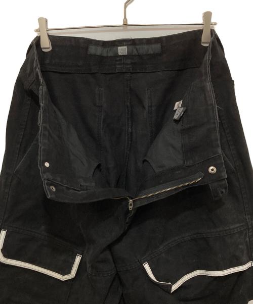 MARITHE+FRANCOIS GIRBAUD（マリテフランソワジルボー）MARITHE+FRANCOIS GIRBAUD (マリテフランソワジルボー) シャトルパンツ ブラック サイズ:36の古着・服飾アイテム