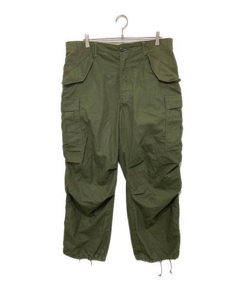 US ARMY（ユーエスアーミー）US ARMY (ユーエスアーミー) 60’s vintage M-65フィールドカーゴパンツ　67年製　アルミジップ　8405-782-2954 オリーブ サイズ:Mの古着・服飾アイテム