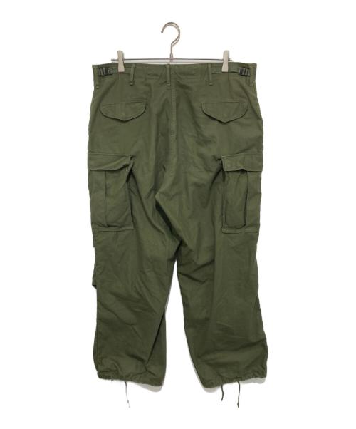 US ARMY（ユーエスアーミー）US ARMY (ユーエスアーミー) 60’s vintage M-65フィールドカーゴパンツ　67年製　アルミジップ　8405-782-2954 オリーブ サイズ:Mの古着・服飾アイテム