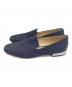 JIMMY CHOO (ジミーチュウ) デニムフラットシューズ　DENIM FLAT SHOES インディゴ サイズ:37：10000円