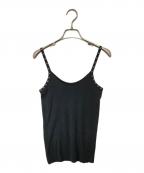 L.G.Bルグランブルー）の古着「ノースリーブカットソー　CAMI 0075F」｜ブラック