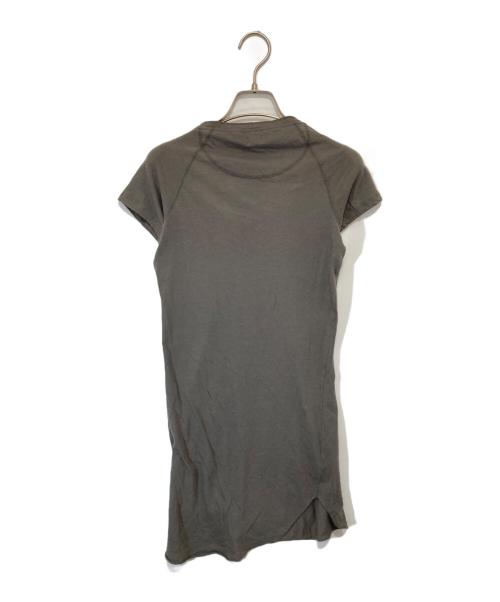 L.G.B（ルグランブルー）L.G.B (ルグランブルー) テレコTシャツ　D-HENLY-2/HS カーキの古着・服飾アイテム