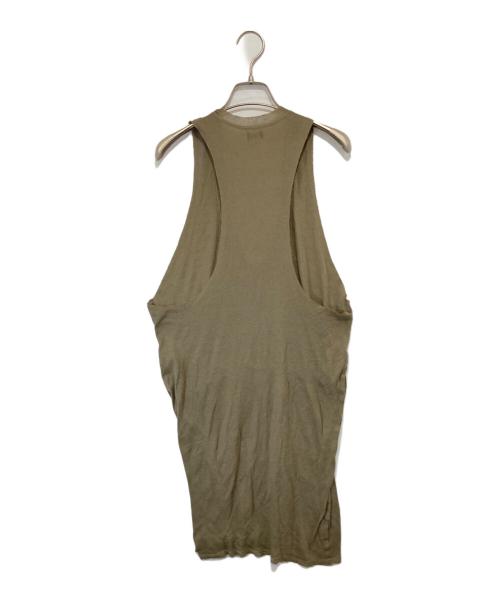 L.G.B（ルグランブルー）L.G.B (ルグランブルー) ノースリーブカットソー カーキの古着・服飾アイテム