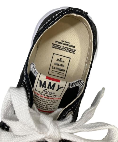 Maison MIHARA YASUHIRO（メゾン ミハラ ヤスヒロ）Maison MIHARA YASUHIRO (メゾン ミハラ ヤスヒロ) ローカットスニーカー　PETERSON（ピーターソン）Ａ01FW702 ブラック サイズ:42の古着・服飾アイテム