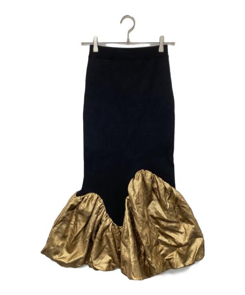 OMMO（オーエムエムオー）OMMO (オーエムエムオー) METALLIC BALLOON KT SK ブラック サイズ:36の古着・服飾アイテム