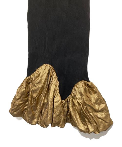 OMMO（オーエムエムオー）OMMO (オーエムエムオー) METALLIC BALLOON KT SK ブラック サイズ:36の古着・服飾アイテム