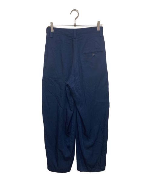 Y's（ワイズ）Y's (ワイズ) キュプラワイドパンツ  YS-P10-207 ネイビー サイズ:1の古着・服飾アイテム