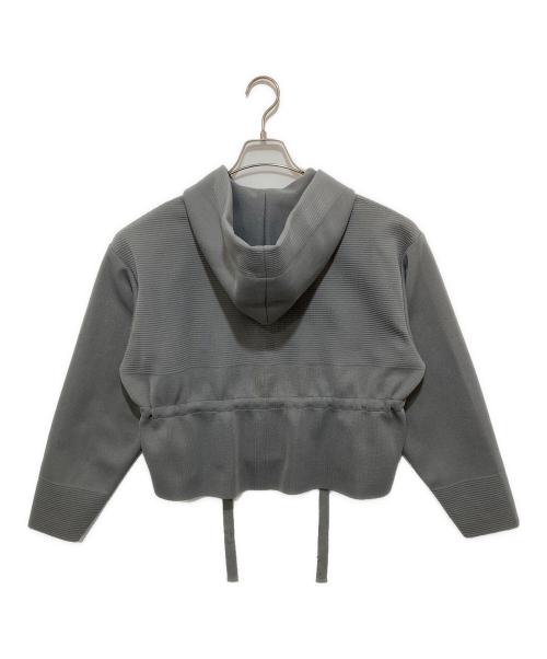 CFCL（シーエフシーエル）CFCL (シーエフシーエル) HIGH TWIST MILAN HOODIE（ハイツイストミランフーディー）　ダブルジップパーカー　CF005KC023・23SS グレー サイズ:１の古着・服飾アイテム