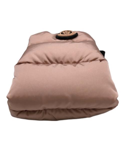 MONCLER（モンクレール）MONCLER (モンクレール) キルティングショルダーバッグ　C-XCOM-21-81 ピンクの古着・服飾アイテム