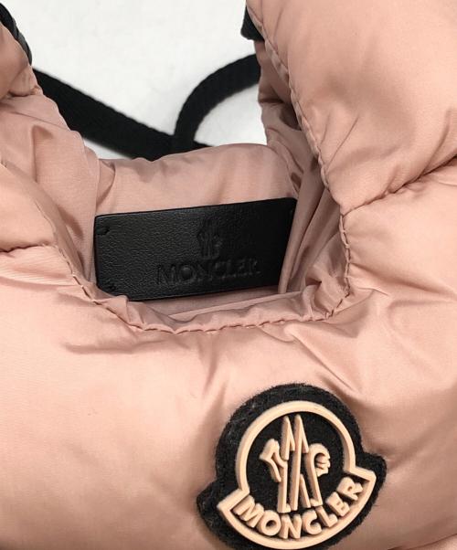 MONCLER（モンクレール）MONCLER (モンクレール) キルティングショルダーバッグ　C-XCOM-21-81 ピンクの古着・服飾アイテム