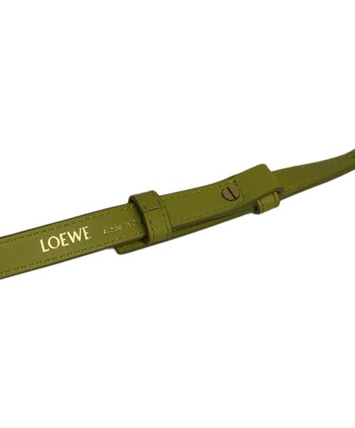 LOEWE（ロエベ）LOEWE (ロエベ) 2WAYバッグ　062125 グリーンの古着・服飾アイテム