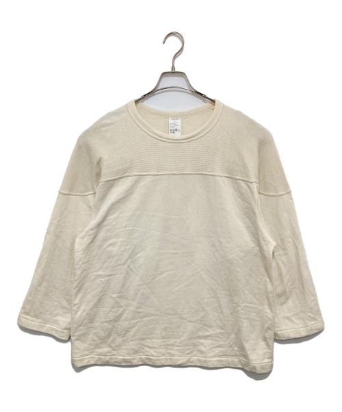 COMOLI（コモリ）COMOLI (コモリ) 22AW ウールフットボールTシャツ  Wool football t-shirts　W03-05011 アイボリー サイズ:2の古着・服飾アイテム