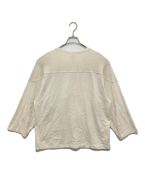 COMOLI（コモリ）COMOLI (コモリ) 22AW ウールフットボールTシャツ  Wool football t-shirts　W03-05011 アイボリー サイズ:2の古着・服飾アイテム