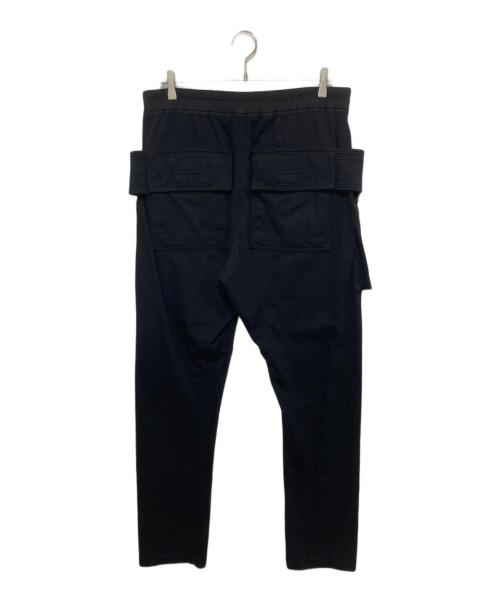 DRKSHDW（ダークシャドウ）DRKSHDW (ダークシャドウ) RICK OWENS DRKSHDW Creatch Cargo Pants（クリーチカーゴパンツ） DU02C5376-RIG ブラック サイズ:Mの古着・服飾アイテム
