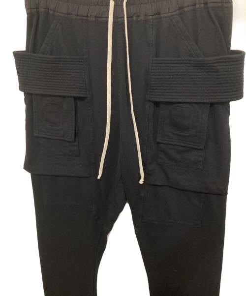 DRKSHDW（ダークシャドウ）DRKSHDW (ダークシャドウ) RICK OWENS DRKSHDW Creatch Cargo Pants（クリーチカーゴパンツ） DU02C5376-RIG ブラック サイズ:Mの古着・服飾アイテム