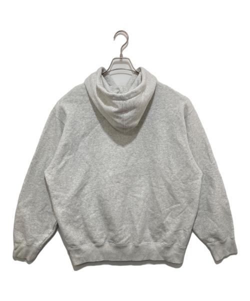SUPREME（シュプリーム）SUPREME (シュプリーム) Embroidered Chenille/プルオーバーパーカー　22SS グレー サイズ:SIZE　Mの古着・服飾アイテム