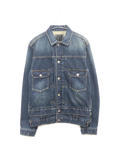 sacai（サカイ）sacai (サカイ) BEYONDEXX (ビヨンデックス) DENIM BLOUSON インディゴ サイズ:3の古着・服飾アイテム