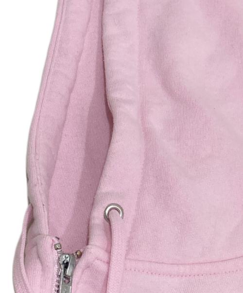SUPREME（シュプリーム）SUPREME (シュプリーム) Small Box Logo Zip-up Hoodie（スモールボックスロゴジップアップフーディー）24FW ピンク サイズ:Lの古着・服飾アイテム