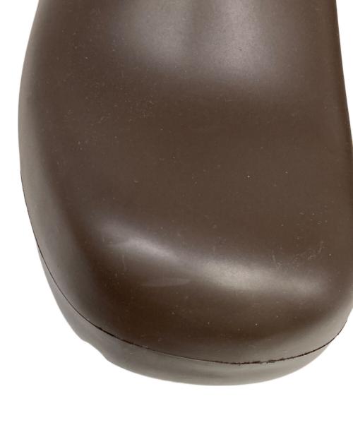 BOTTEGA VENETA（ボッテガベネタ）BOTTEGA VENETA (ボッテガベネタ) ラバーフラッシュ ブラウン サイズ:43の古着・服飾アイテム