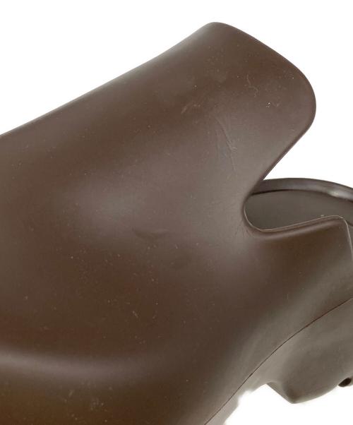 BOTTEGA VENETA（ボッテガベネタ）BOTTEGA VENETA (ボッテガベネタ) ラバーフラッシュ ブラウン サイズ:43の古着・服飾アイテム