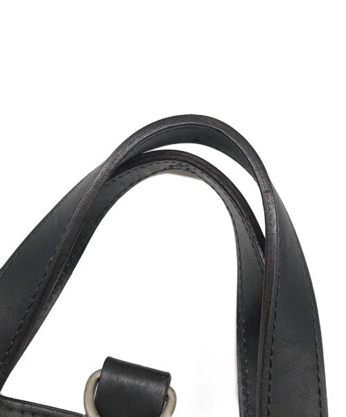 ROLL（ロール）ROLL (ロール) ISAMU KATAYAMA BACKLASH (イサムカタヤマ・バックラッシュ) 別注 3way ホースレザー スタッズヘルメット バッグ ブラックの古着・服飾アイテム