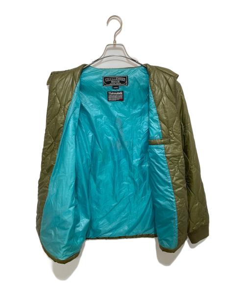 CHALLENGER（チャレンジャー）CHALLENGER (チャレンジャー) ベトジャン / キルティングジャケット オリーブ サイズ:SIZE　Lの古着・服飾アイテム
