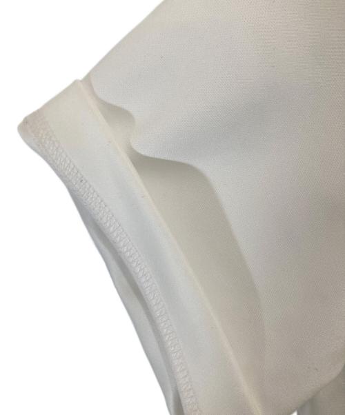 COMME des GARCONS HOMME PLUS（コムデギャルソンオムプリュス）COMME des GARCONS HOMME PLUS (コムデギャルソンオムプリュス) AD2019　フェイクパールプリント ロングカットソー　PE-T505 ホワイト サイズ:Sの古着・服飾アイテム