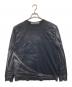 ALEXANDER WANG（アレキサンダー・ワン）の古着「Black Crease Wash Long Sleeve T-shirt（ブラッククリースウォッシュロングスリーブTシャツ）UCC1251782・25SS」｜ブラック