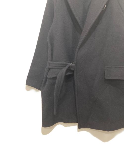 COMOLI（コモリ）COMOLI (コモリ) ウール ショールカラーコート ネイビー サイズ:2の古着・服飾アイテム