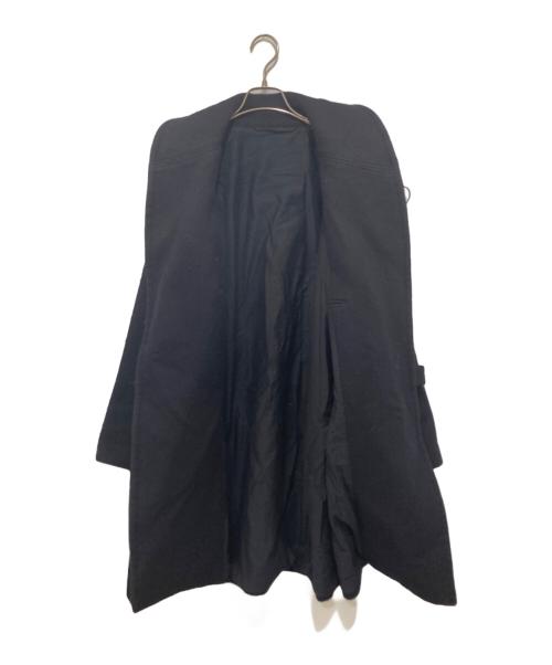 COMOLI（コモリ）COMOLI (コモリ) ウール ショールカラーコート ネイビー サイズ:2の古着・服飾アイテム