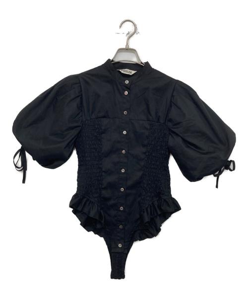 POOLDE（プールデ）POOLDE (プールデ) Romantic Body Suits ロマンチックボディースーツ ブラック サイズ:Sの古着・服飾アイテム