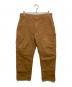 CarHartt（カーハート）の古着「ダブルニーペインターパンツ ワークパンツ　made in USA」｜ブラウン