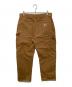CarHartt (カーハート) ダブルニーペインターパンツ ワークパンツ　made in USA ブラウン サイズ:34×32：13000円