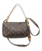 LOUIS VUITTONルイ ヴィトン）の古着「モノグラム　ポシェット・アクセソワール　ショルダーバッグ　M51980」｜ブラウン