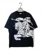 BURBERRYバーバリー）の古着「ビッグロゴTシャツ　8095058」｜ブラック