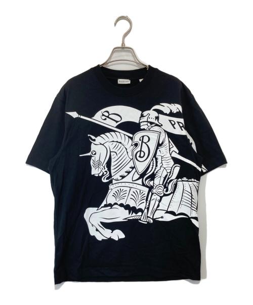 BURBERRY（バーバリー）BURBERRY (バーバリー) ビッグロゴTシャツ　8095058 ブラック サイズ:Mの古着・服飾アイテム
