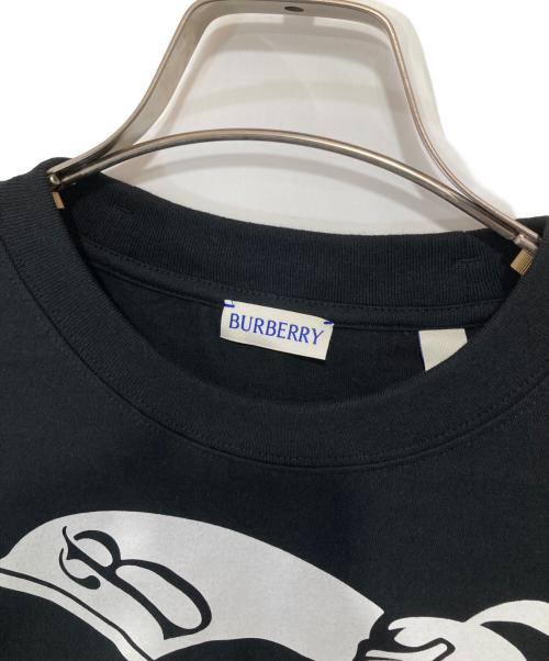 BURBERRY（バーバリー）BURBERRY (バーバリー) ビッグロゴTシャツ　8095058 ブラック サイズ:Mの古着・服飾アイテム