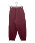 MM6 Maison Margiela Oversized Tracksuit Trousers（オーバーサイズド トラックスーツ トラウザーズ） スウェットパンツ　 21FW S62KB0088 バーガンディー サイズ:XS：15000円