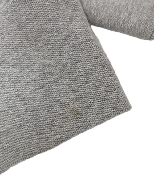 Maison Margiela（メゾンマルジェラ）Maison Margiela (メゾンマルジェラ) フロント刺繍プルオーバーパーカー　S50GU0179 S25505　21AW グレー サイズ:SIZE　52の古着・服飾アイテム