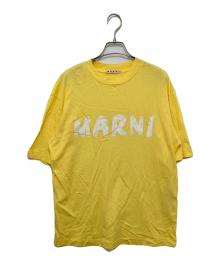 MARNI（マルニ）の古着「ロゴ Tシャツ　THJET49EPH USCS11」｜イエロー