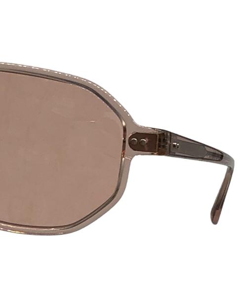 MOSCOT（モスコット）MOSCOT (モスコット) GAZEEKTAL　pink color lens sunglasses ピンクカラーレンズサングラス ベージュ サイズ:55□15-142の古着・服飾アイテム