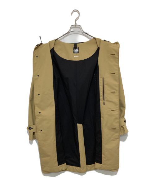 THE NORTH FACE（ザ ノース フェイス）THE NORTH FACE (ザ ノース フェイス) Bold Hooded Coat GORE-TEX（ボールドフーデッドコート）/ ロングコート　NP61965 ベージュ サイズ:XLの古着・服飾アイテム
