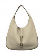 GUCCIグッチ）の古着「ニュージャッキーハンドバッグ　Hand　bag　365458」｜ホワイト
