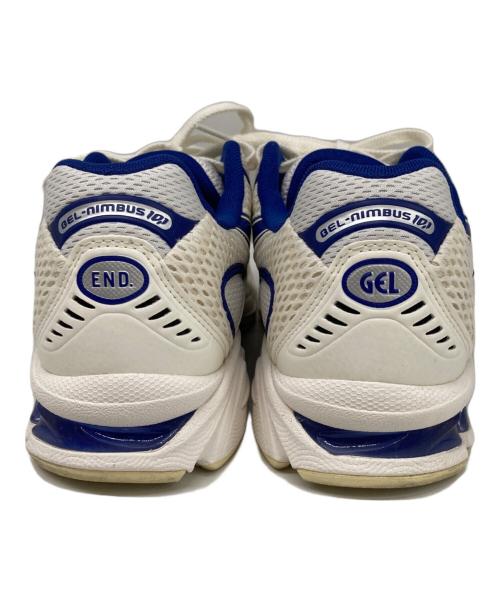 asics(アシックス)（アシックス）asics(アシックス) (アシックス) END(エンド) (エンド) ローカットスニーカー/スポーツスタイル ゲルニンバス  ホワイト サイズ:27㎝の古着・服飾アイテム