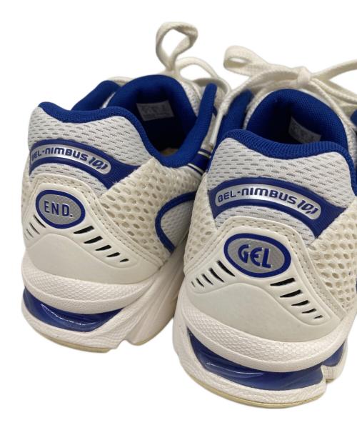 asics(アシックス)（アシックス）asics(アシックス) (アシックス) END(エンド) (エンド) ローカットスニーカー/スポーツスタイル ゲルニンバス  ホワイト サイズ:27㎝の古着・服飾アイテム