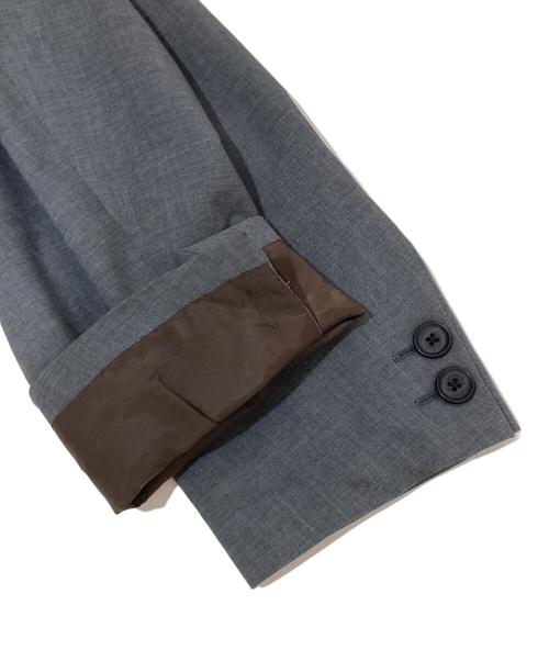 KOLOR（カラー）KOLOR (カラー) ワイドラペル ジャケット / テーラードジャケット　24SBM-J02136 グレー サイズ:SIZE　2の古着・服飾アイテム