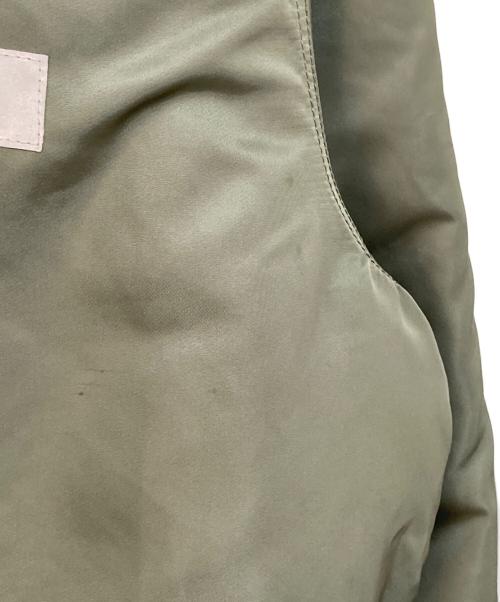SUPREME（シュプリーム）Supreme (シュプリーム) Reflective Cross N-3B Parka（リフレクティブクロス N-3Bパーカー）/ ミリタリー　フライトジャケット　17AW カーキ サイズ:Lの古着・服飾アイテム
